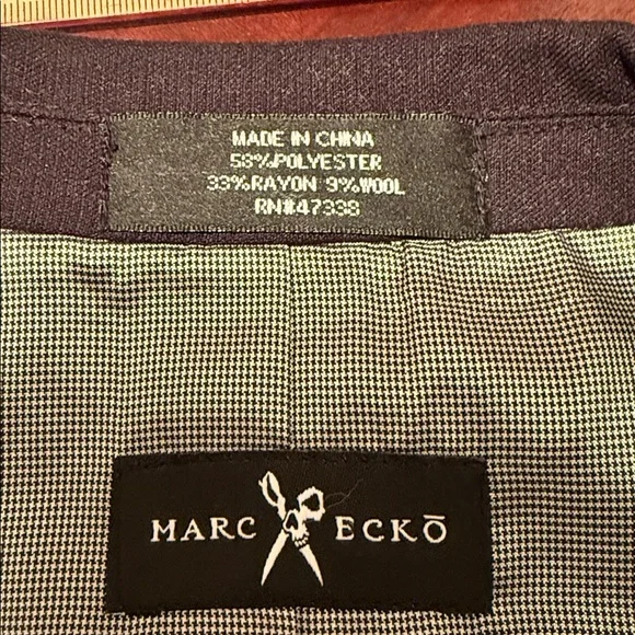 Marc Ecko Black Sport Coat